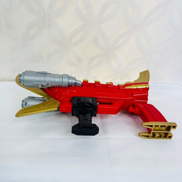 5 for $25| Bandai Power Rangers Super Mega Force Blaster Cannon Gun, 2 Keys - Picture 3 of 6